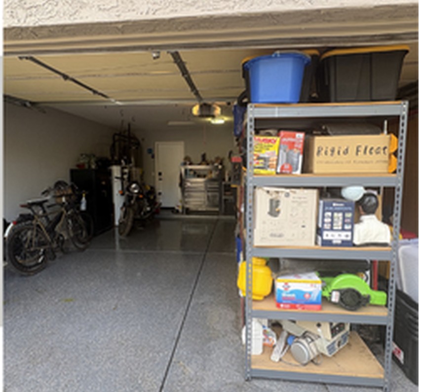 Phoenix garage after Garage Gals organization